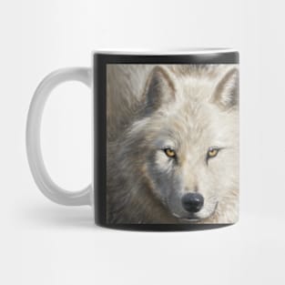 Arctic Wolf or Gray Wolf Mug